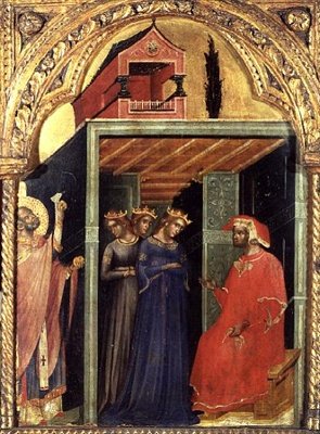 La limosna de San Nicolás de Paolo Veneziano