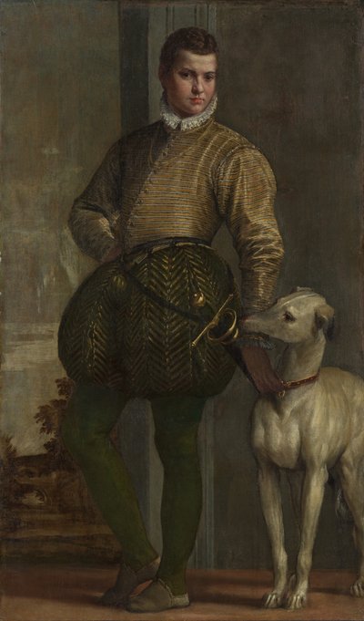 Niño con un Galgo de Paolo Veronese