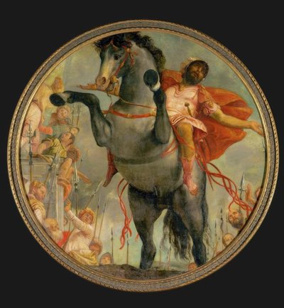 La muerte sacrificial de Marcus Curtius de Paolo Veronese