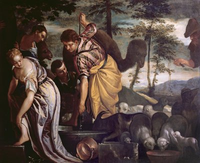 Jacob en el pozo de Paolo Veronese