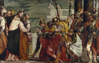 Jesús sanando al sirviente de un centurión de Paolo Veronese