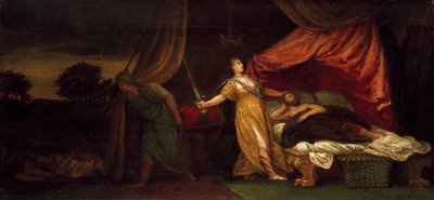 Judith a punto de matar a Holofernes de Paolo Veronese