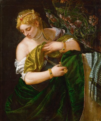 Lucrecia, ca 1583 de Paolo Veronese