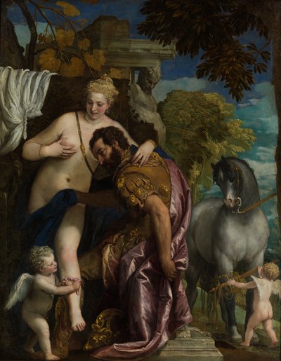 Marte y Venus Unidos por el Amor de Paolo Veronese