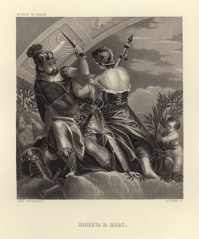 Minerva y Marte de Paolo Veronese