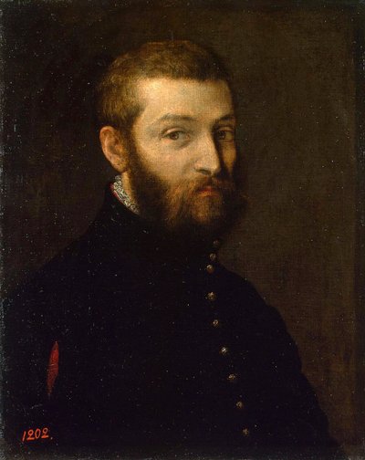 Autorretrato, entre 1558 y 1563 de Paolo Veronese