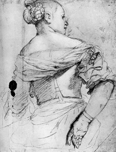 Estudio de una mujer, 1913 de Paolo Veronese
