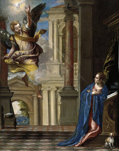 La Anunciación de Paolo Veronese