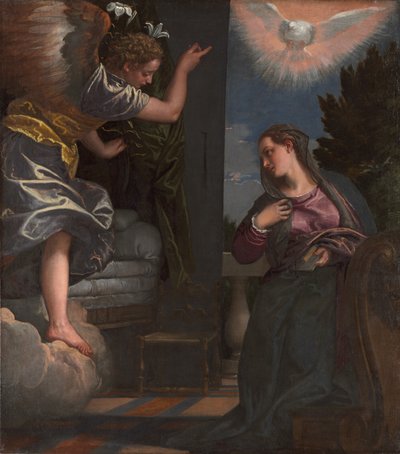 La Anunciación de Paolo Veronese