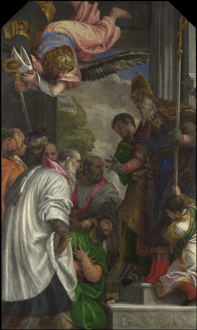 La consagración de San Nicolás, 1562 de Paolo Veronese