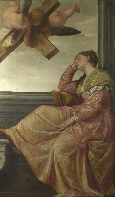 El sueño de Santa Helena, c. 1570 de Paolo Veronese