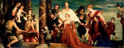 La Madonna de la familia Cuccina de Paolo Veronese