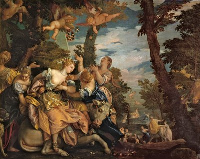El Rapto de Europa, ca. 1574 de Paolo Veronese