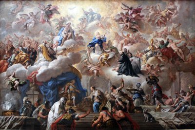 El triunfo de la Inmaculada de Paolo de Matteis