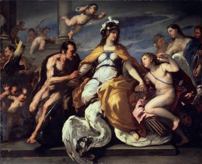 El amor y los vicios desarman el juicio, finales del siglo XVII o principios del XVIII de Paolo de