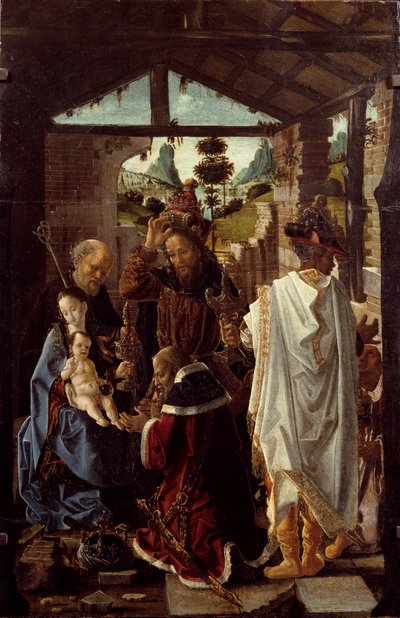 Adoración de los Magos de Paolo de San Leocadio