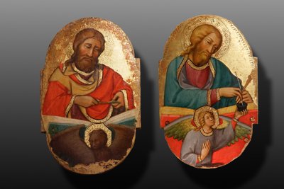 San Marcos y San Pedro (pintura) de Paolo di Giovanni Fei
