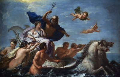 El triunfo de Neptuno y Anfitrite de Paolo di Matteis