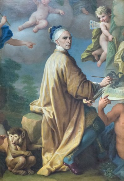Autorretrato, posterior a 1714, Paolo de Matteis (óleo sobre lienzo) de Paolo di Matteis
