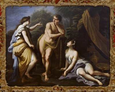 La elección de Hércules, 1712 de Paolo di Matteis