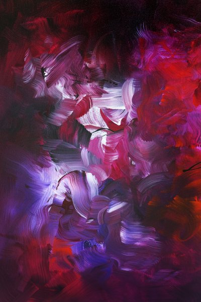 Pinceladas abstractas llenas de vida de Paresh Nrshinga FRSA