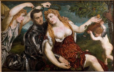 Alegoría de la Victoria de Paris Bordone