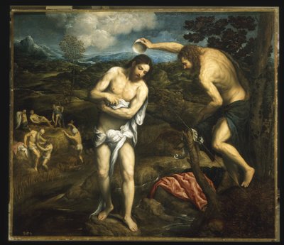 Bautismo de Cristo de Paris Bordone