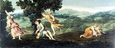 Escena mitológica, c.1530 de Paris Bordone