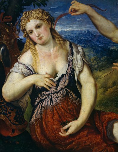 Venus (detalle) de Paris Bordone