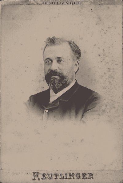 Retrato del Compositor Henri Maréchal de Paris . Photo studio Reutlinger