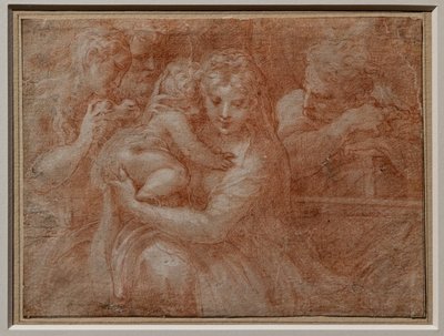 Sagrada Familia con dos santos de Parmigianino (1503 40)