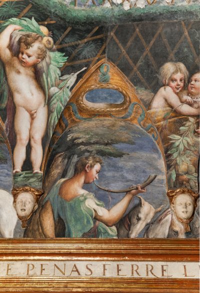 Sala de Diana y Acteón, detalle de 2384753 de Parmigianino