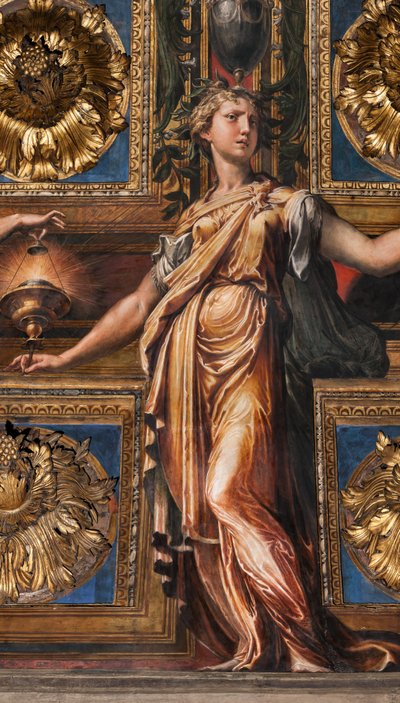 Las tres vírgenes sabias y las tres vírgenes necias de Parmigianino