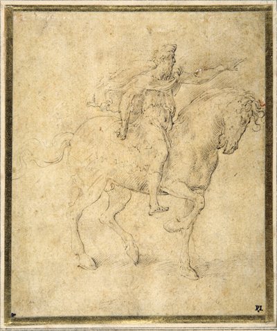 Figura ecuestre de Parmigianino