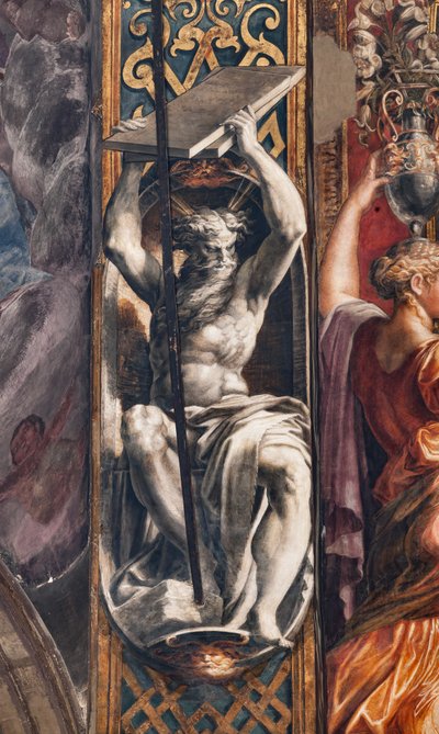 Las tres vírgenes sabias y las tres vírgenes necias de Parmigianino
