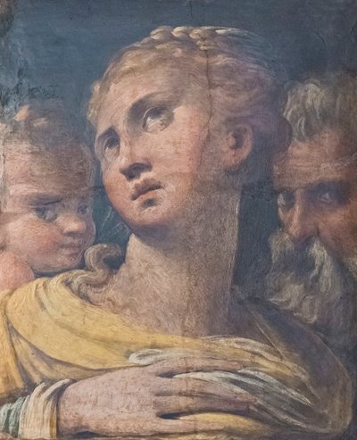Tres cabezas de Parmigianino (1503 40)