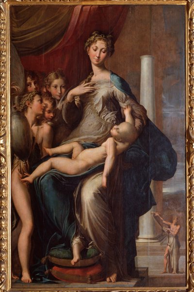 Virgen con cuello largo de Parmigianino