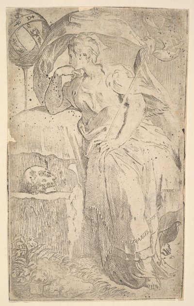 Astrología, principios del siglo XVI de Parmigianino