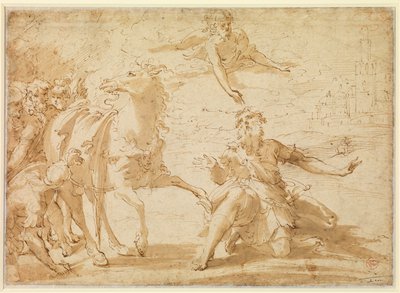 Conversión de San Pablo de Parmigianino