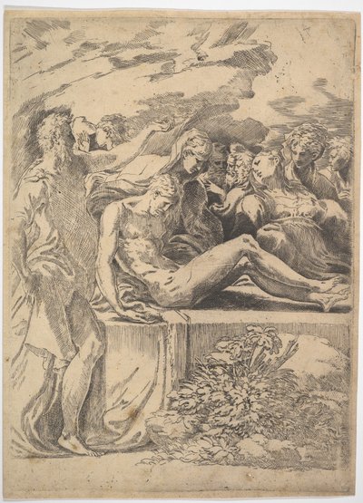 Entierro de Parmigianino