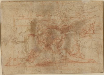 Jael y Cisera? [verso] de Parmigianino
