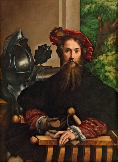 Retrato de Galeazzo Sanvitale, 1524 de Parmigianino