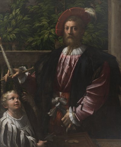Retrato de Lorenzo Cybo de Parmigianino