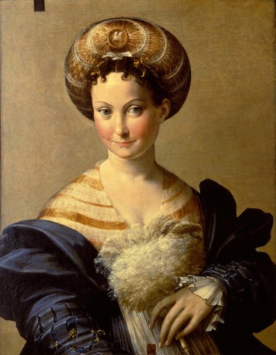 Retrato de una joven esclava turca, ca 1532 de Parmigianino