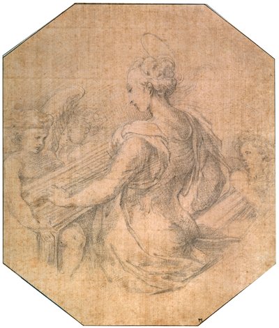 Santa Cecilia, c. 1527-1530 de Parmigianino