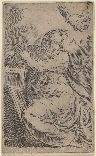 La Anunciación de Parmigianino