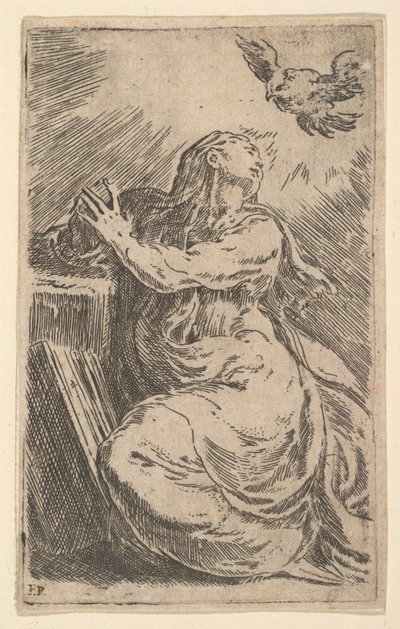 La Anunciación de Parmigianino