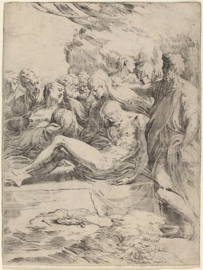 El entierro de Parmigianino