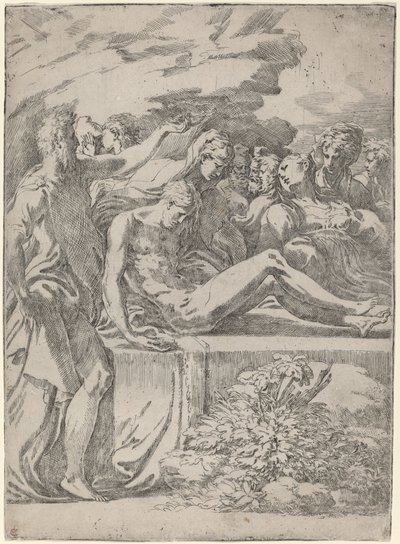 El entierro de Parmigianino