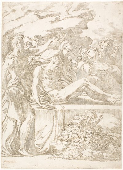 El entierro de Parmigianino